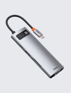 Baseus 7-in-1 USB-C Hub with Digital Power Display