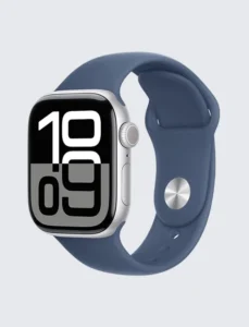 Apple Watch Ultra 2 – Titanium Case with Teal Trail Loop Hover Image