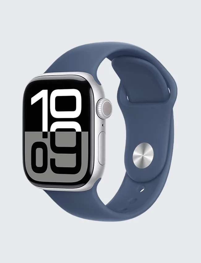Apple Watch Ultra 2 – Titanium Case with Teal Trail Loop Hover Image